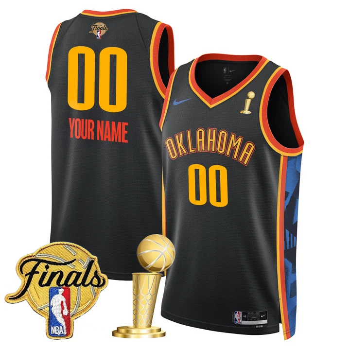 OKC 2024-25 Champions Custom Jersey - Stitched