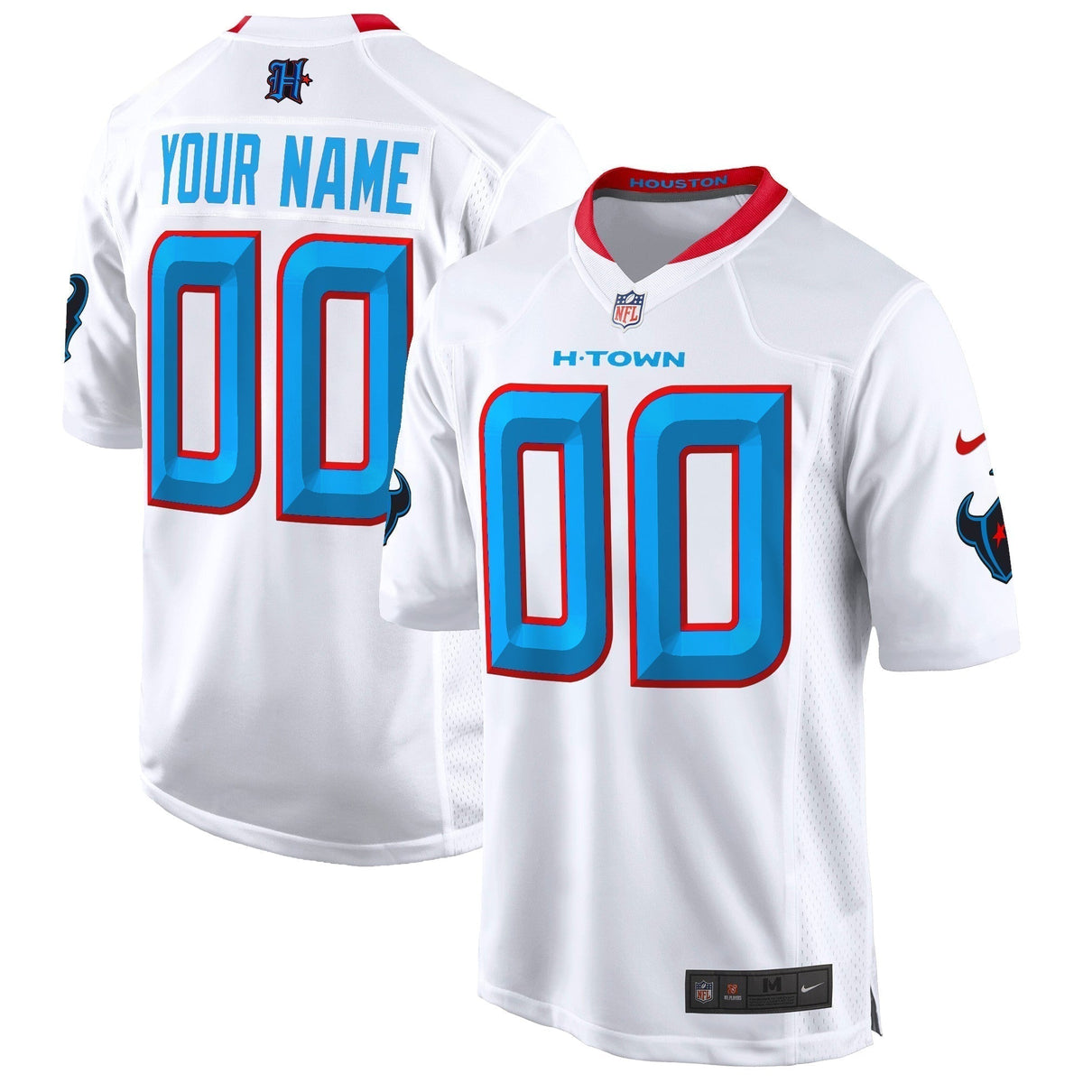 HOU 2024 Game Custom Jersey - Stitched