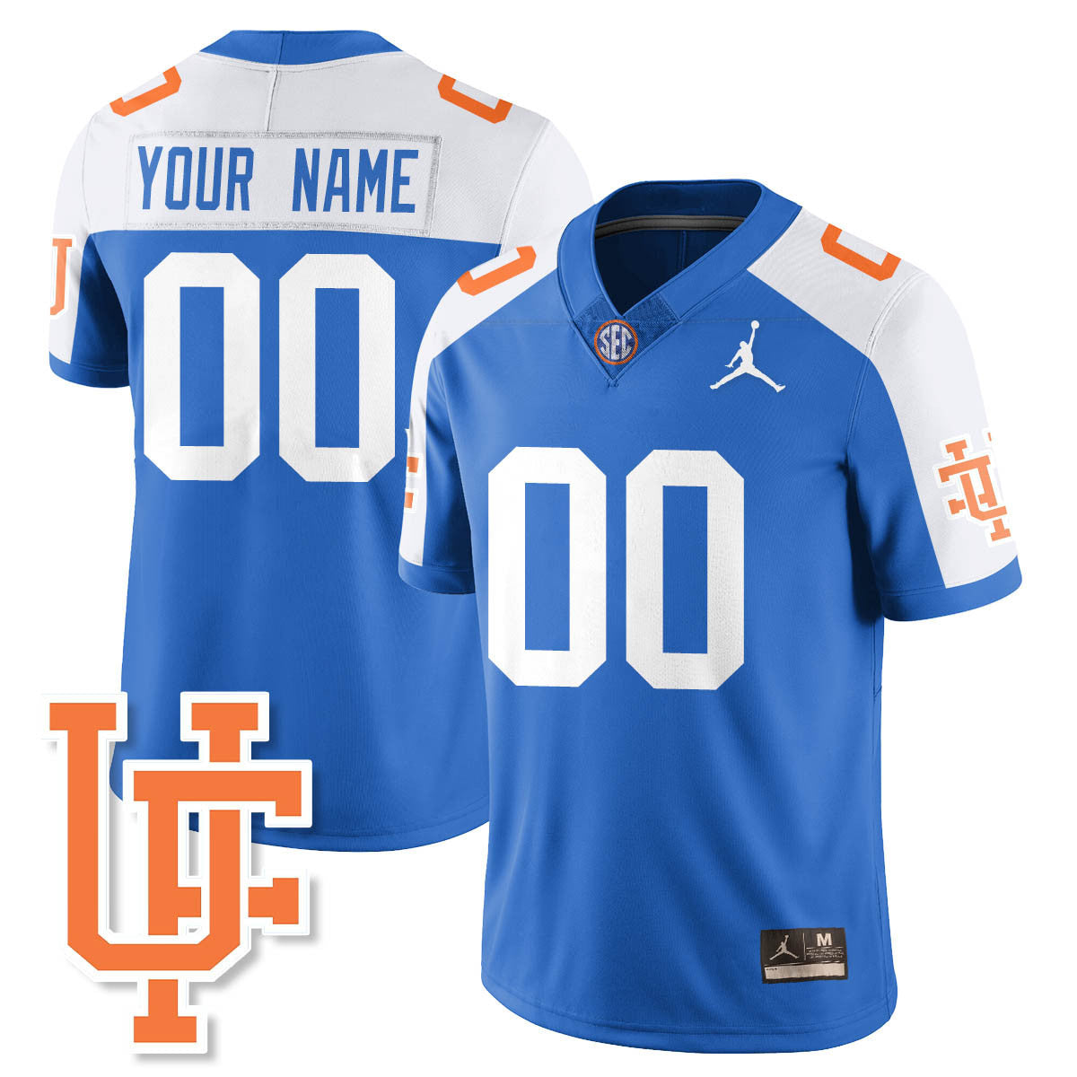 Custom UF Bring Back 1960s Throwback Jersey - Stitched