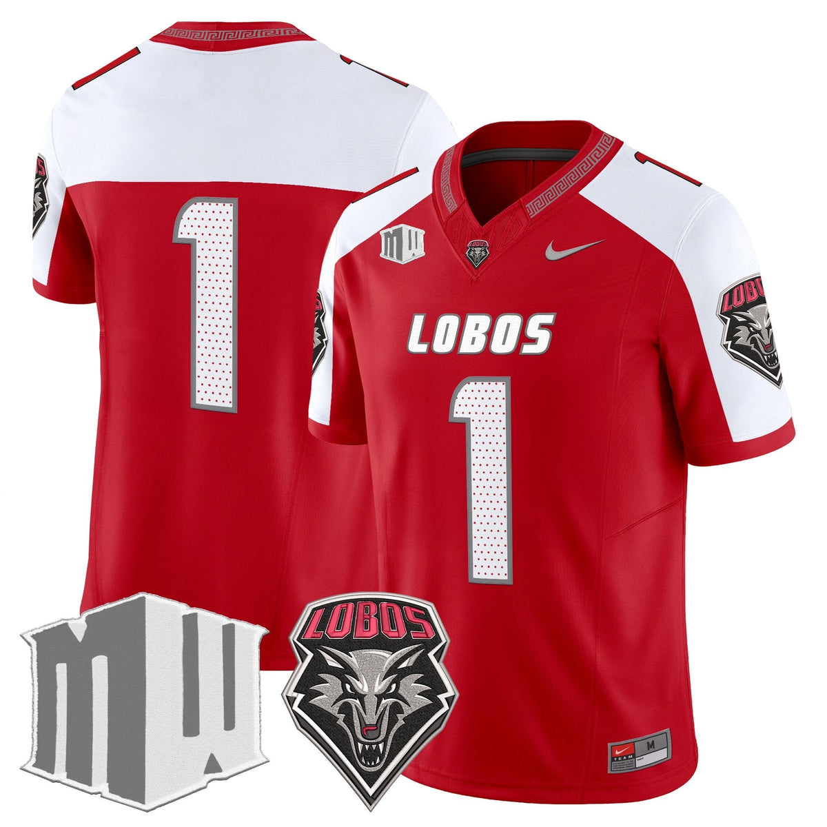 Men's New Mexico Lobos 2026 Vapor Limited Jersey - Stitched