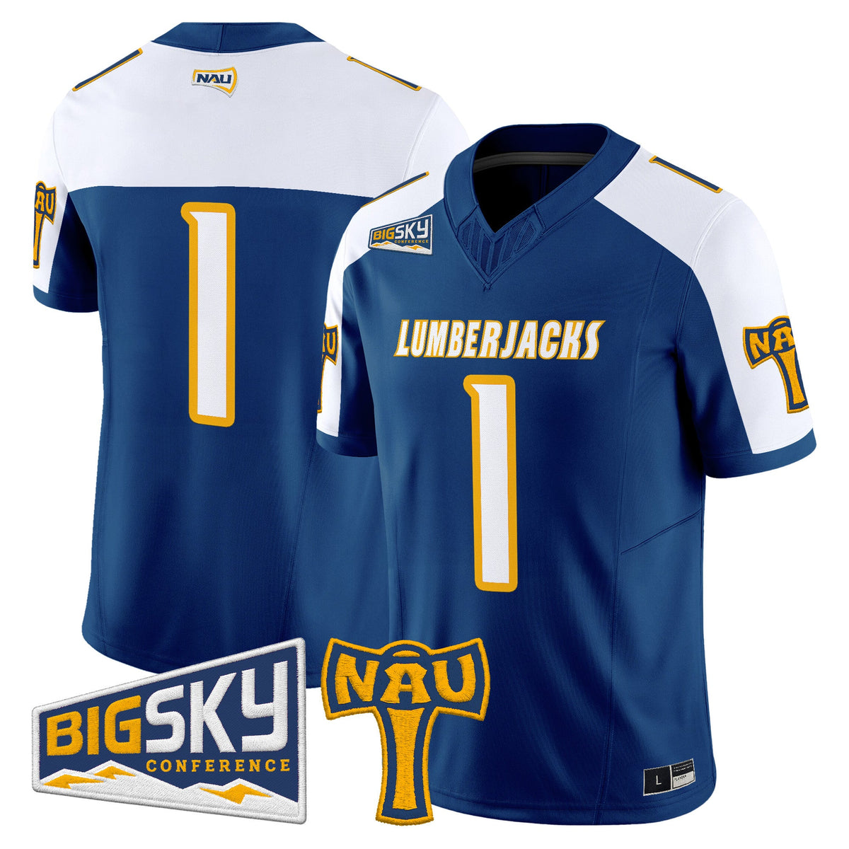 Northern Arizona Lumberjacks 2026 Vapor Limited Jersey - Stitched