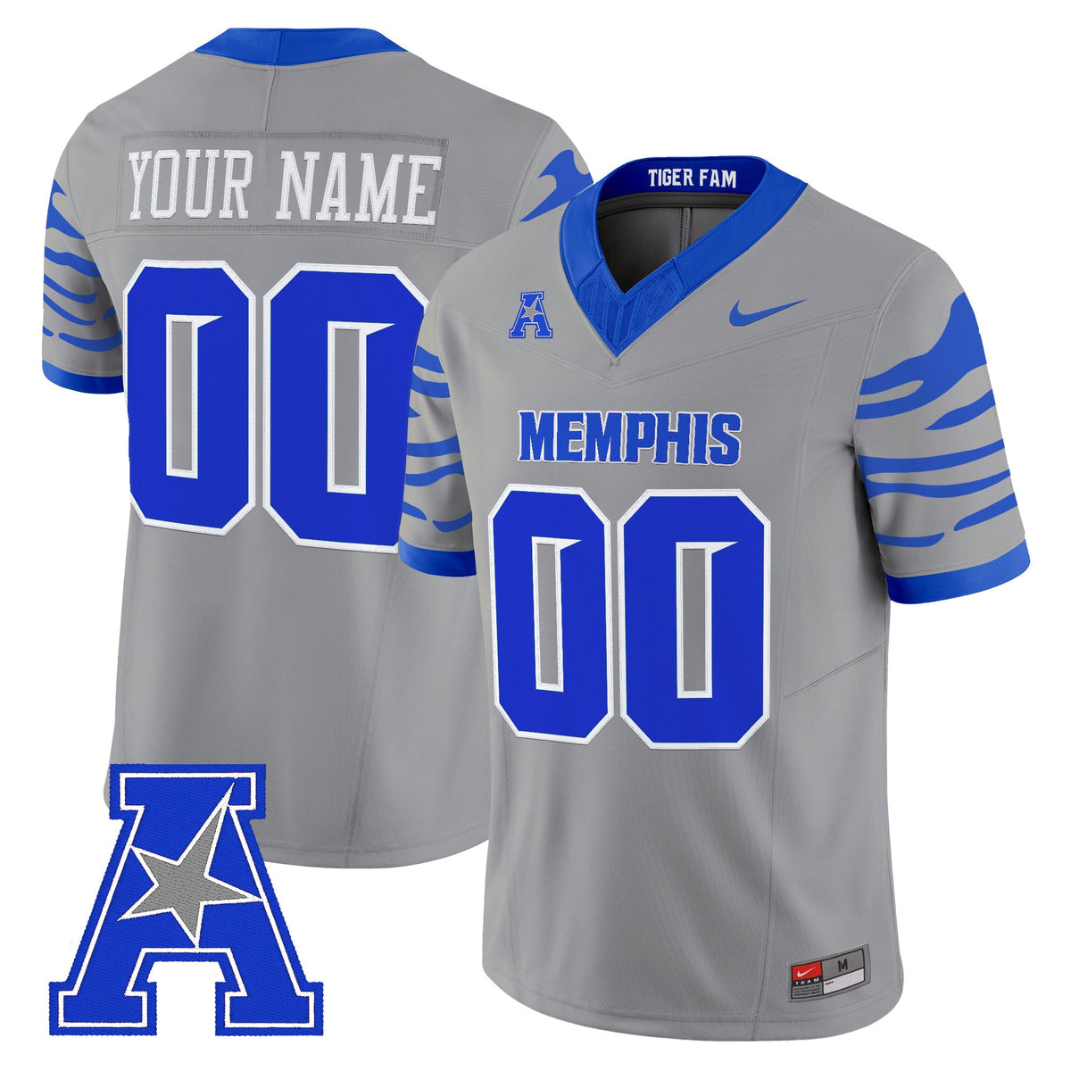Memphis Tigers 2026 Vapor Limited Custom Jersey - Stitched