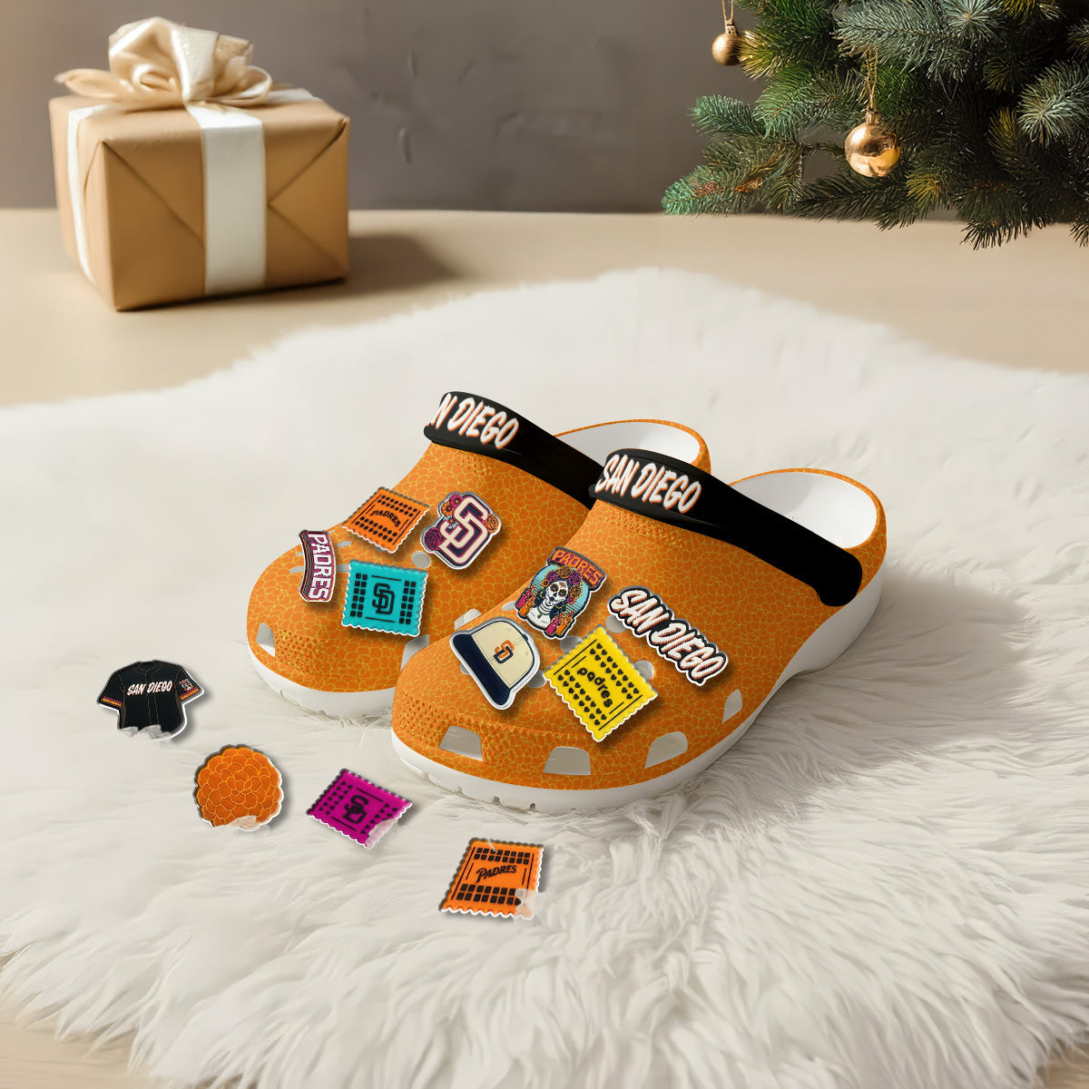 SD 2026 City Connect Orange Clogs - Charms Gift Set