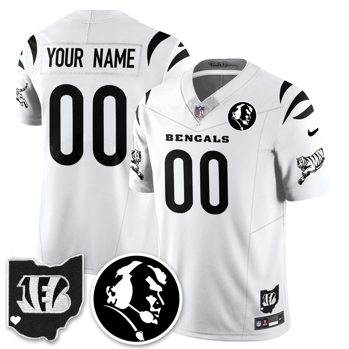 CIN Vapor Limited Jersey - John Madden Patch - Stitched