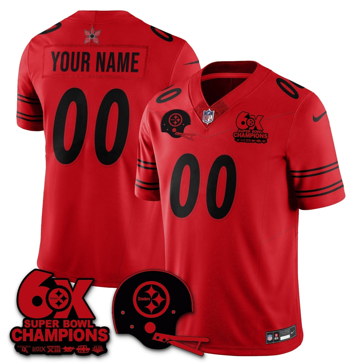 PIT 'Stranger Things Edition' Vapor Limited Jersey - Stitched