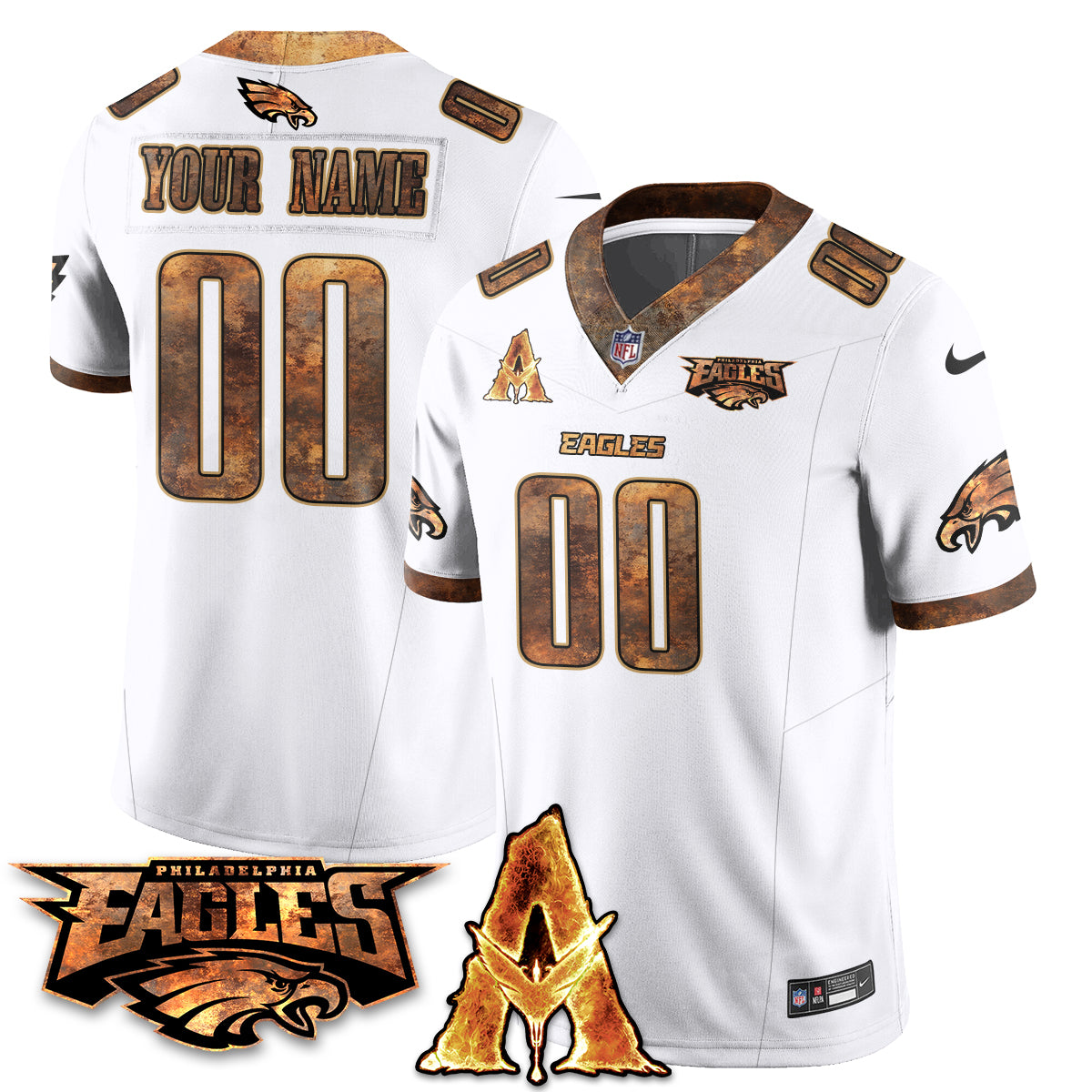PHI x Avatar 3 Fire and Ash Jersey V2 - Stitched