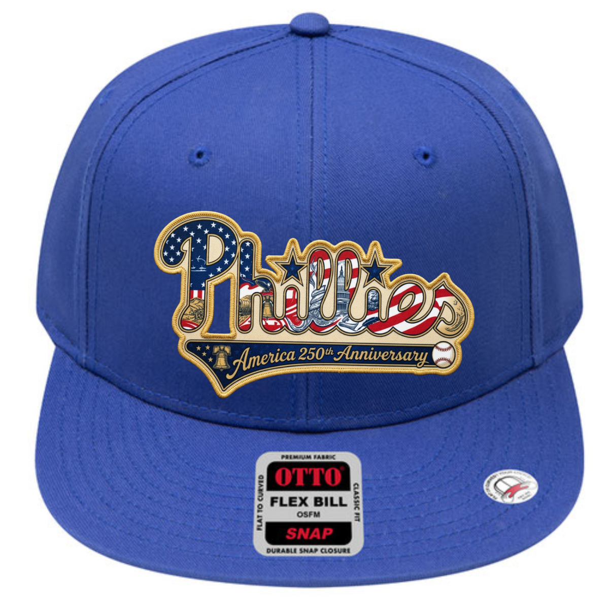 PHI 2026 Independence Day Snapback Cap - Embroidered