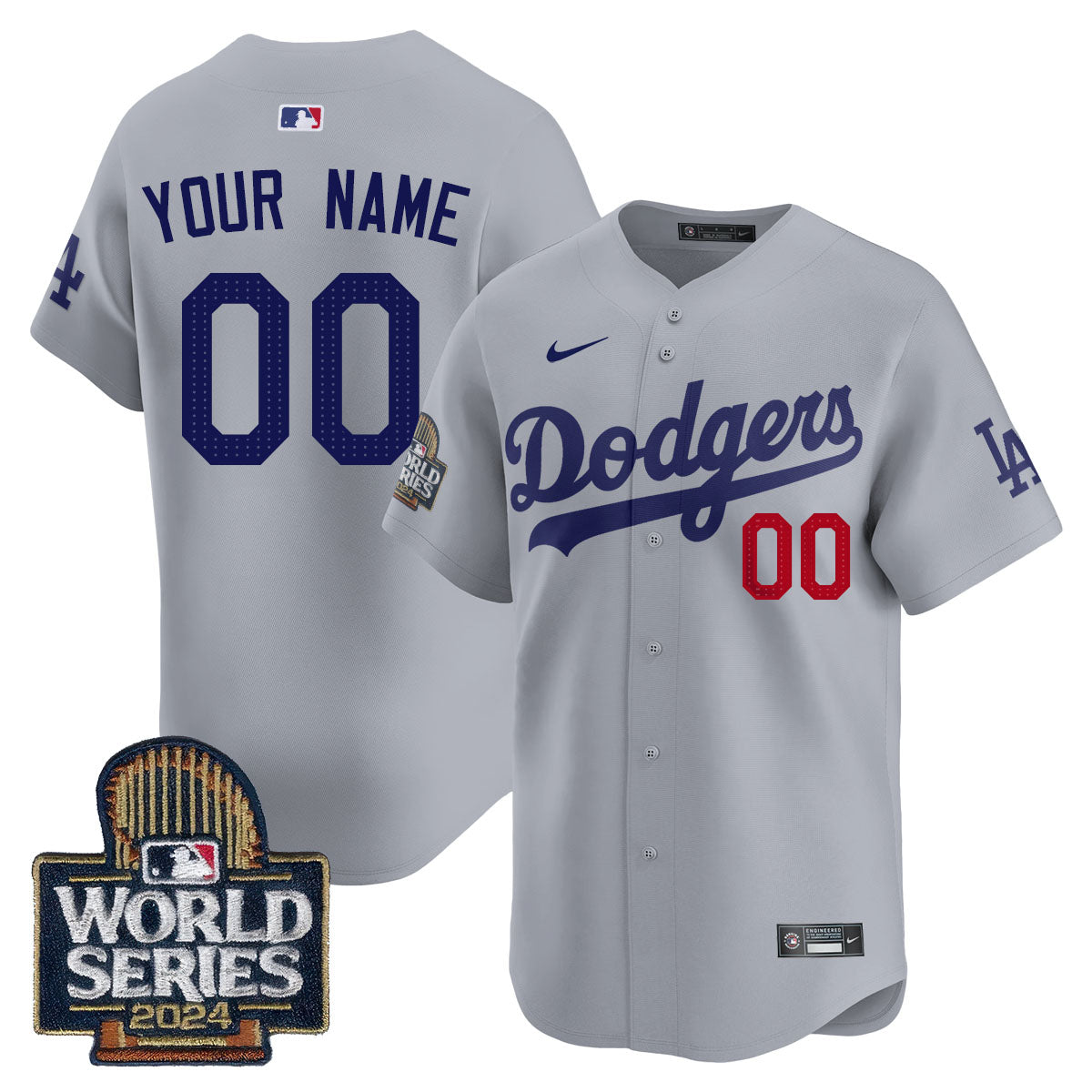 LAD World Series 2024 Custom Jersey - Stitched