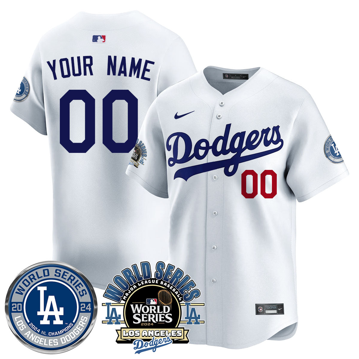 LAD World Series 2024 Custom Jersey - Stitched