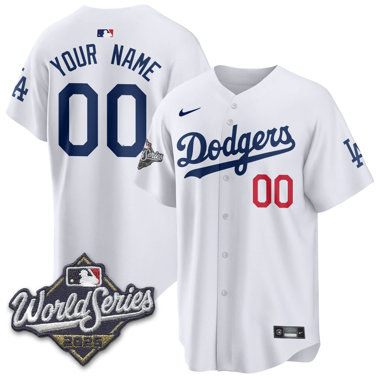 Custom LAD 2025 World Series Jersey - Stitched