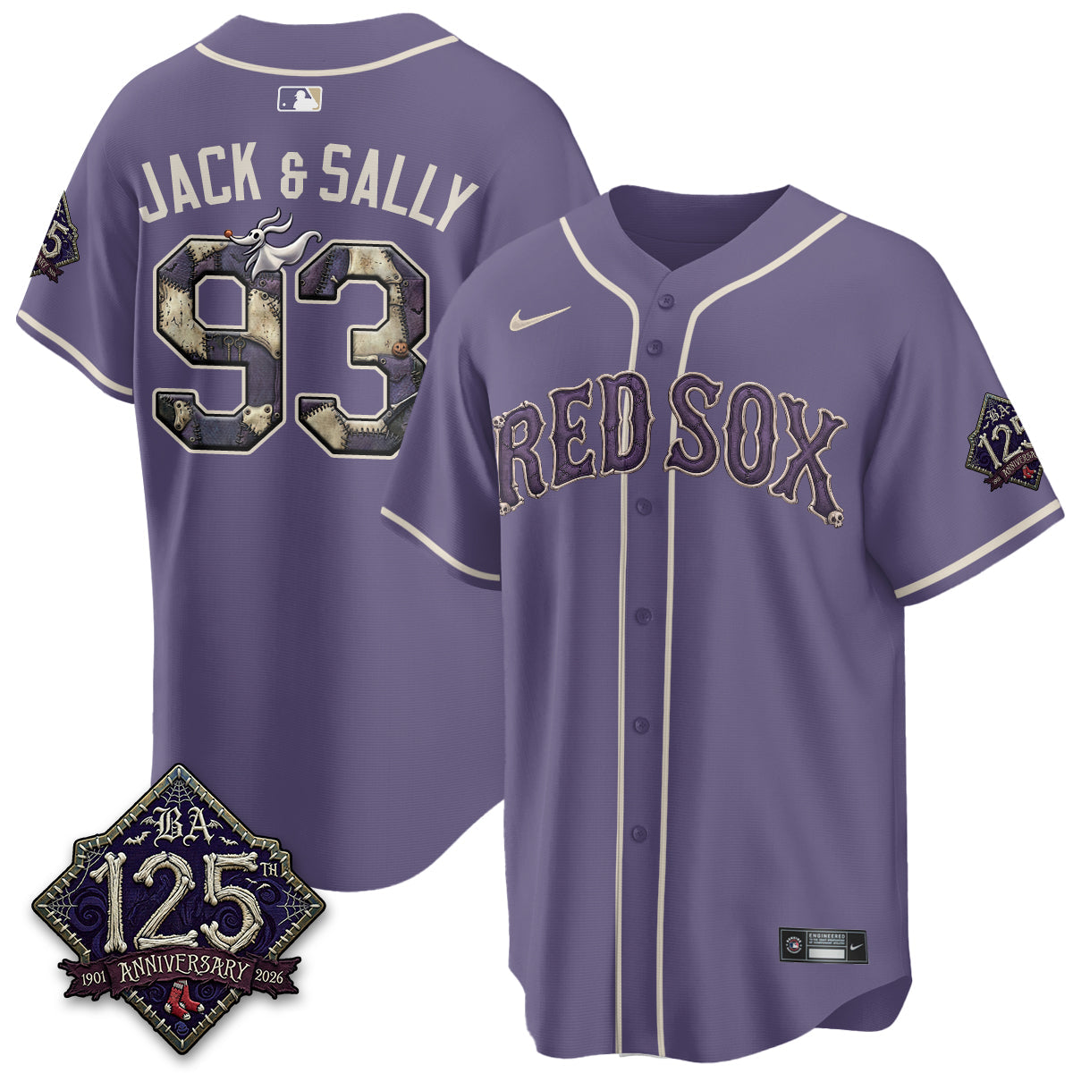 BOS Nightmare Vapor Limited Jersey - Stitched