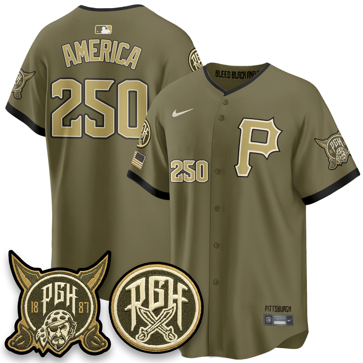 PIT 2026 Armed Forces Day Jersey - Stitched