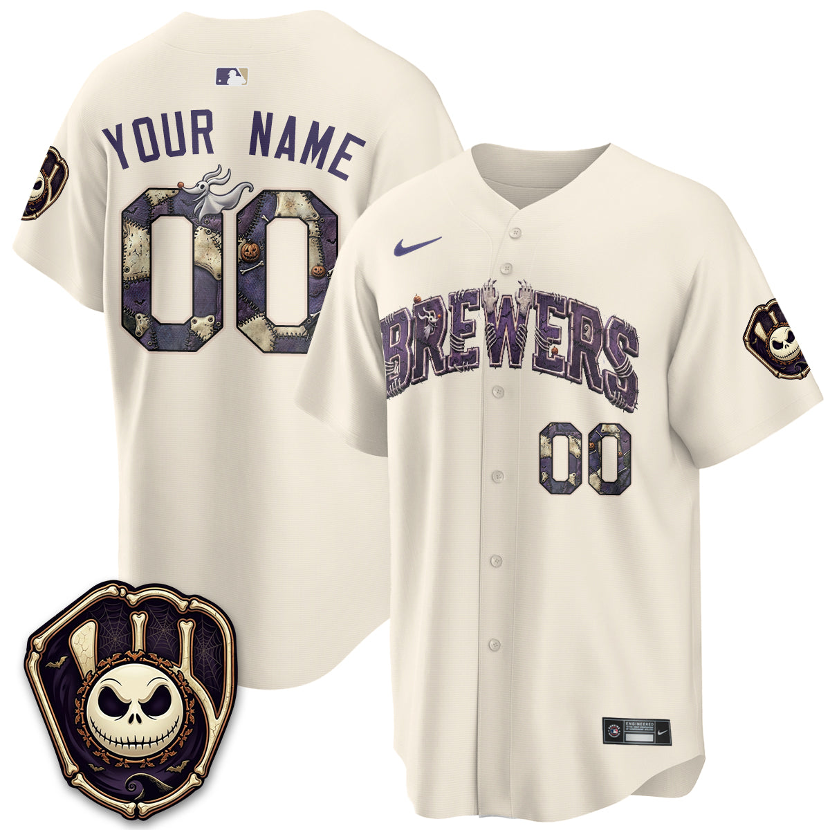 MIL Nightmare Edition Vapor Custom Jersey - Stitched