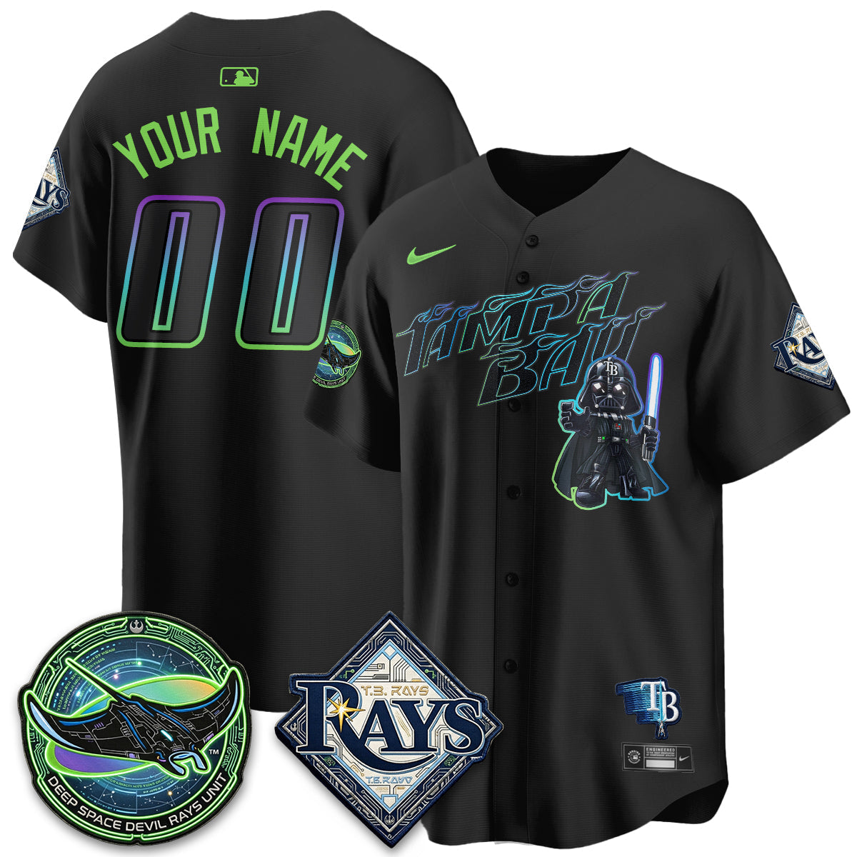 TB x SW Vapor Limited Custom Jersey - Printed
