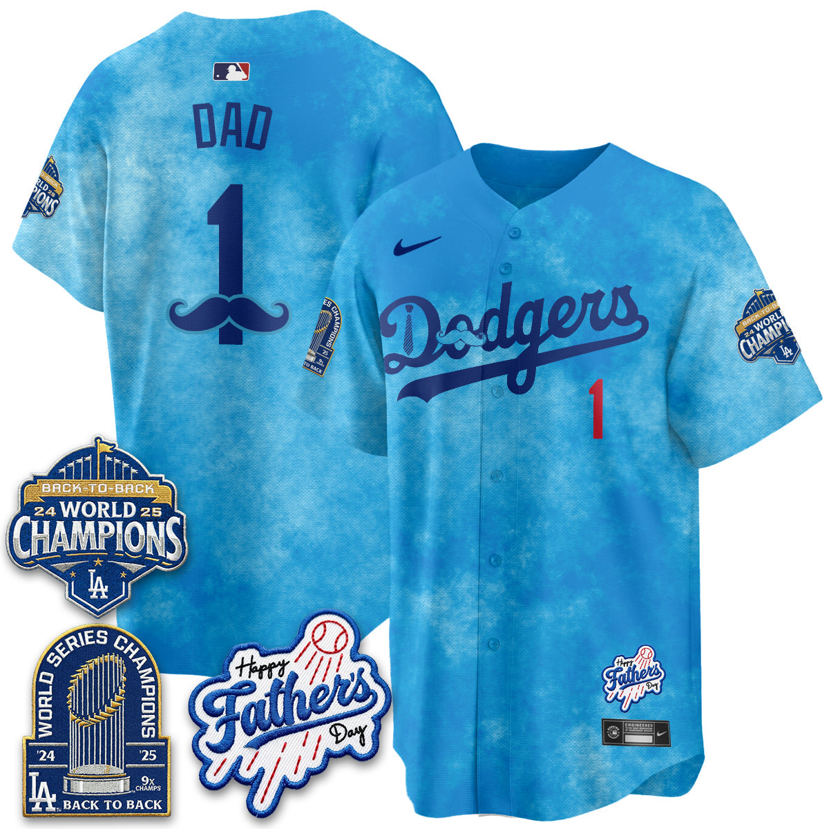 LAD Happy Father's Day 2026 Jersey - Stitched