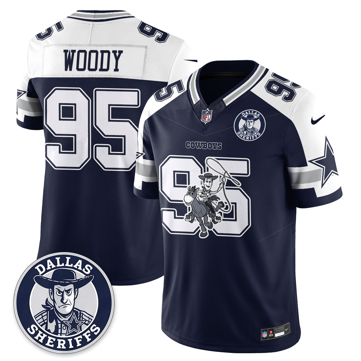 DAL x Toy Cowboy Edition Vapor Jersey - Stitched