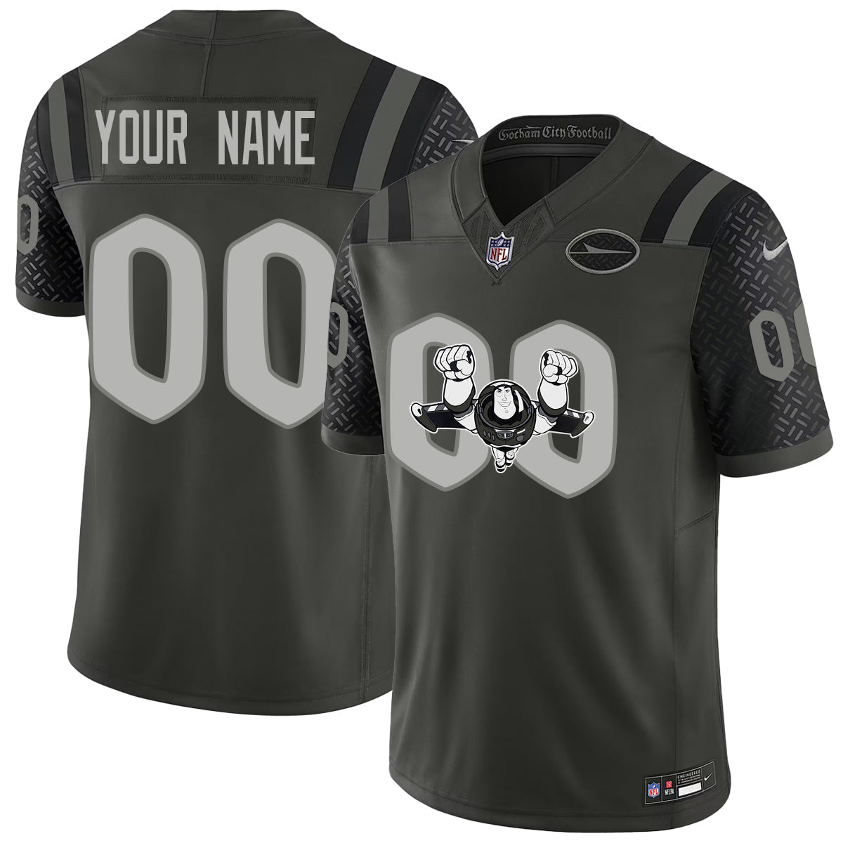 NYJ x Infinity & Beyond Hero Edition Vapor Custom Jersey - Stitched