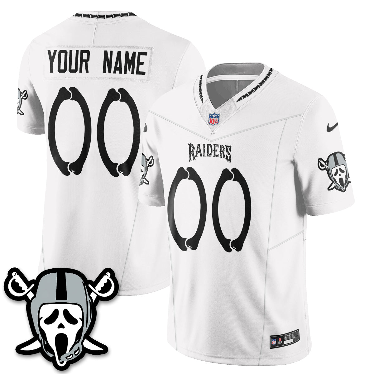 LVR x Ghost Face Edition Vapor Custom Jersey - Stitched