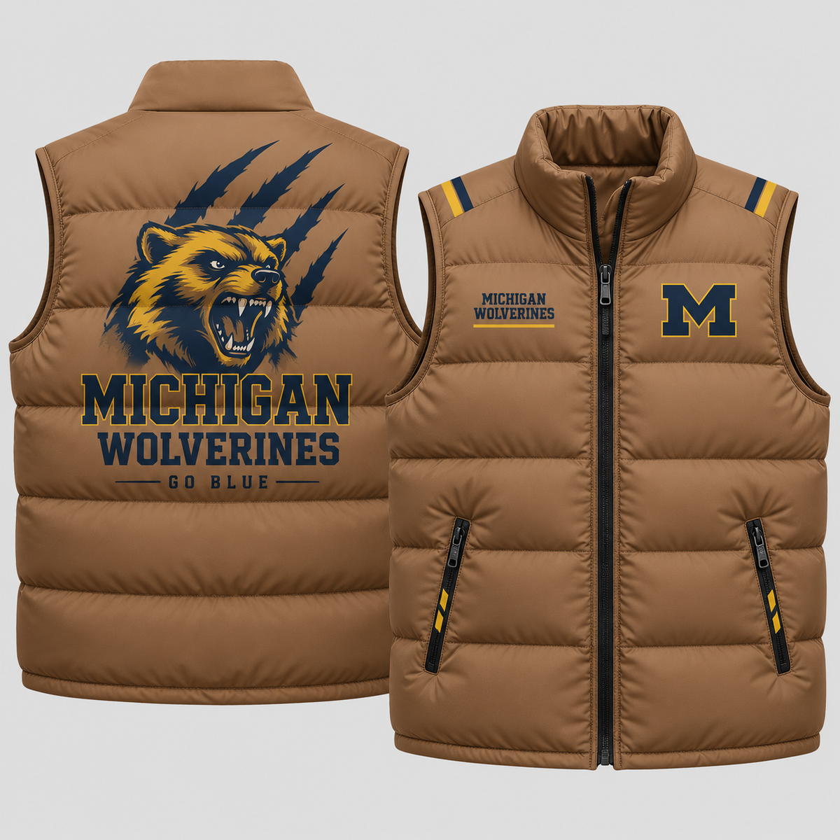 MICH 2026 Military Appreciation Puffer Vest - Printed