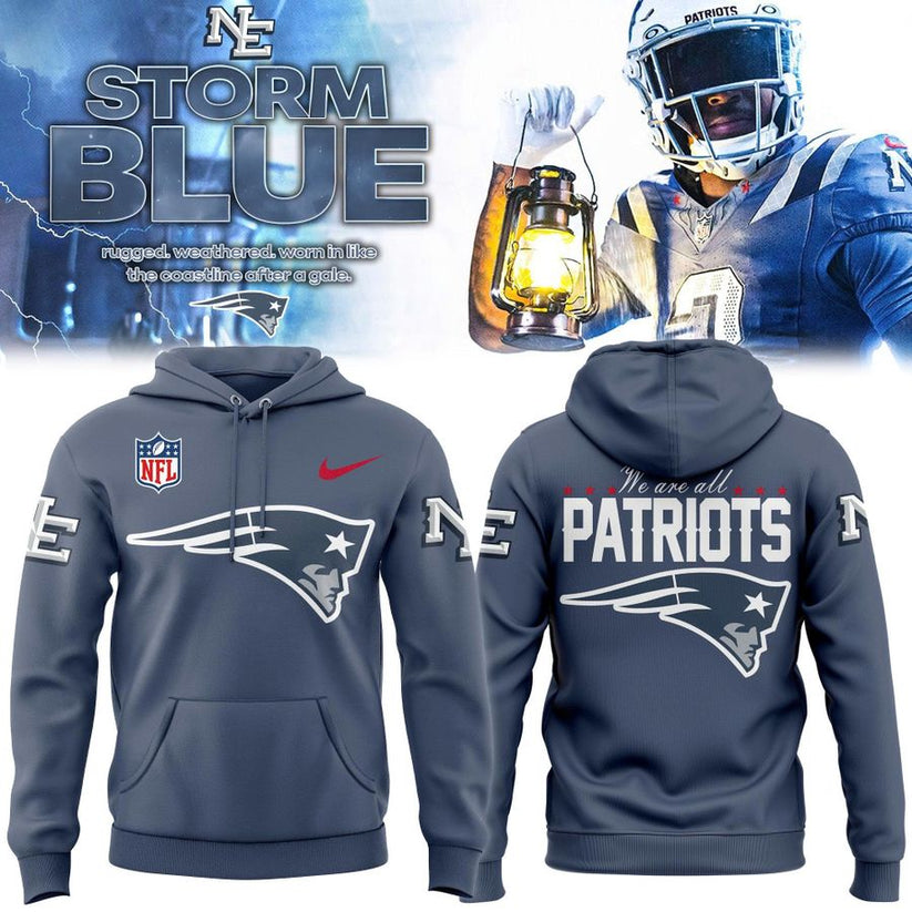 NEP Blue Rivalries Pullover Hoodie N1 - printed