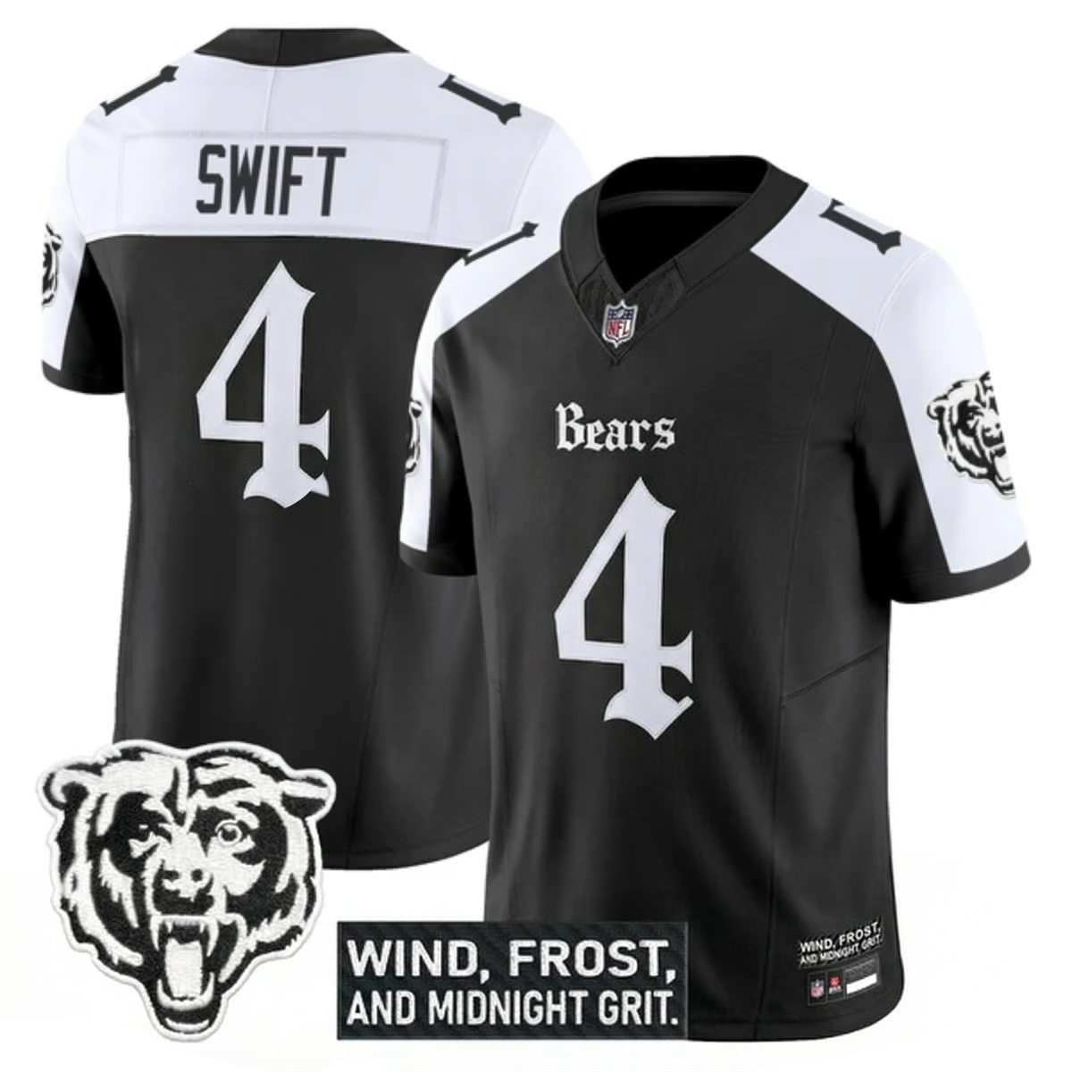 CHI 'Gothic Midway Legacy' Vapor Limited Jersey - Stitched