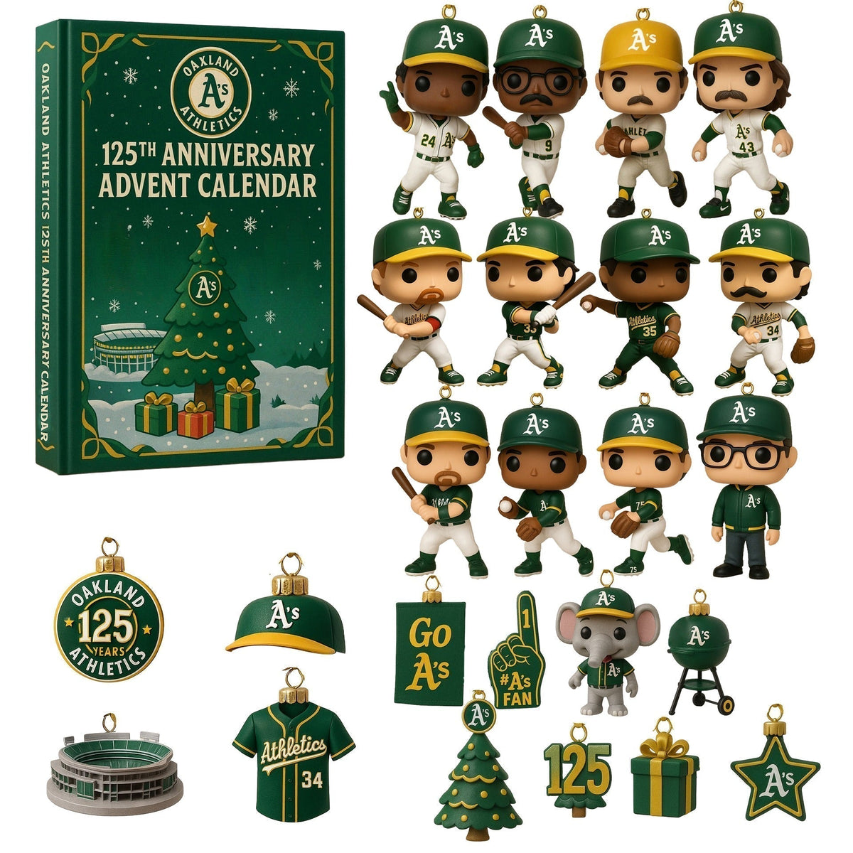 OAK Advent Calendar 2025 125TH ANNIVERSARY