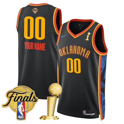 OKC 2024-25 Champions Custom Jersey - Stitched