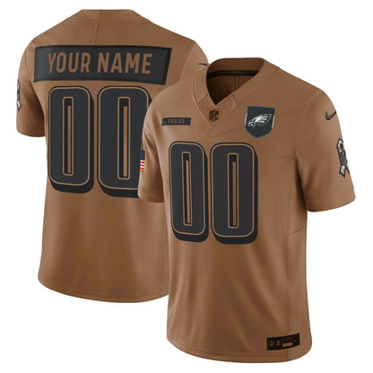 Custom PHI 2025 Salute to Service Limited Jersey - Stitched