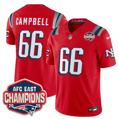 NE 2025 "Rivalries" AFC East Champions Vapor Limited Jersey - Stitched