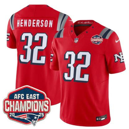 NE 2025 "Rivalries" AFC East Champions Vapor Limited Jersey - Stitched