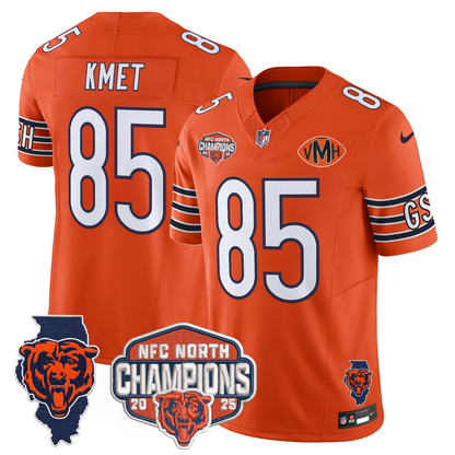 CHI 2025 NFC North Champions Patch Jersey V2 - Stitched