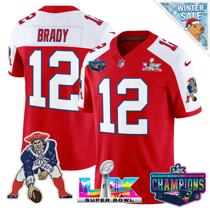 NE 2025 Vapor Jersey - AFC Champions Limited Patch - Stitched