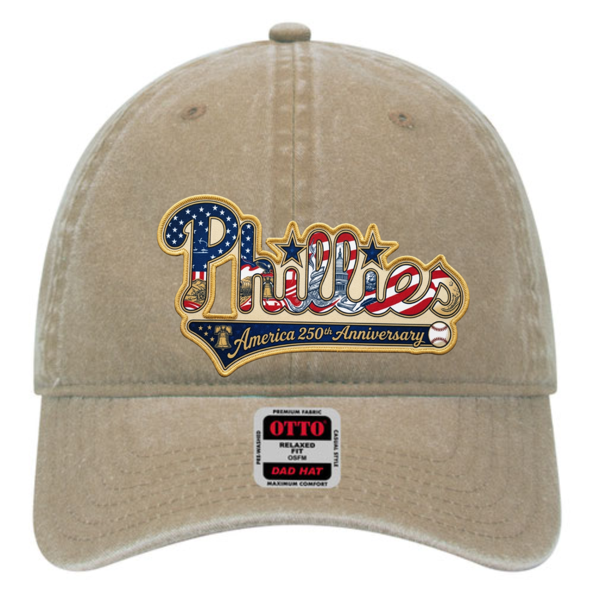 PHI 2026 Independence Day Wash Hat - Embroidered