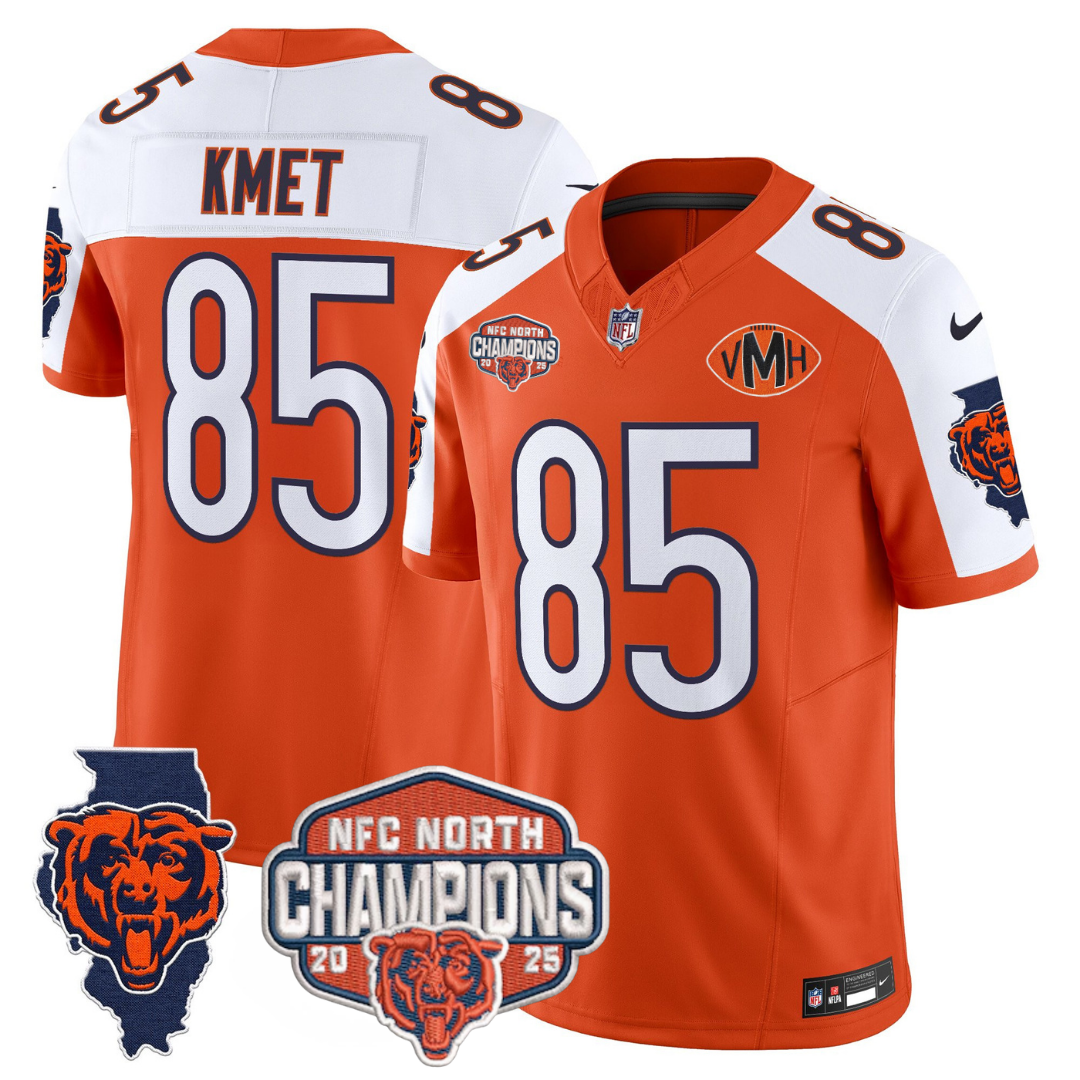 CHI 2025 NFC North Champions Patch Jersey V2 - Stitched