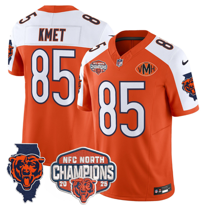 CHI 2025 NFC North Champions Patch Jersey V2 - Stitched