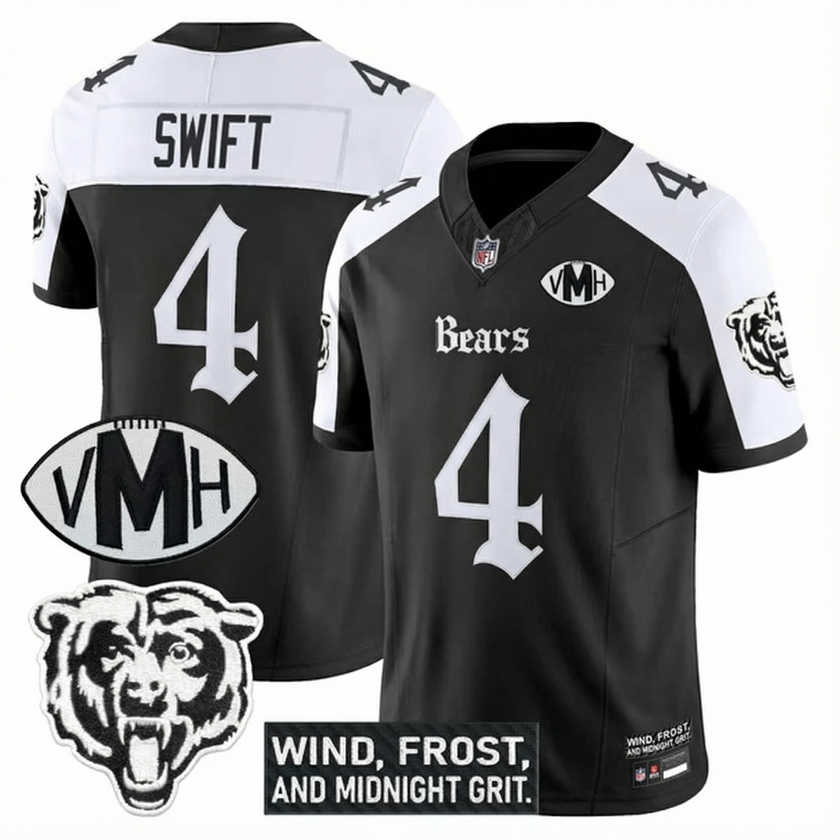 CHI 'Gothic Midway Legacy' VMH Tribute Patch Vapor Limited Jersey - Stitched