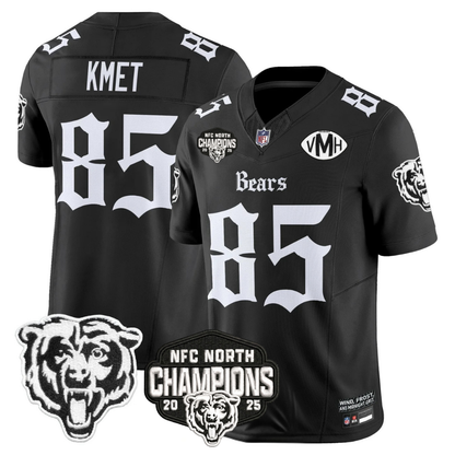 CHI 'Gothic Midway Legacy' NFC North Champions Patch Vapor Limited Jersey - Stitched
