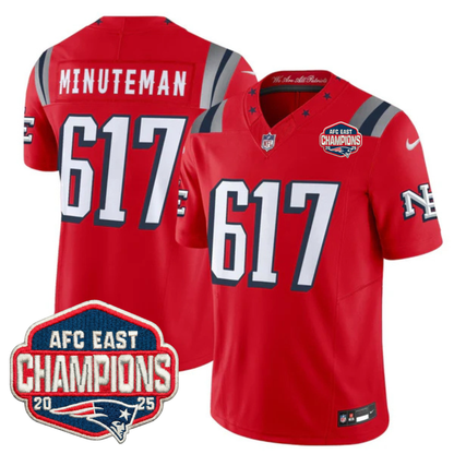 NE 2025 "Rivalries" AFC East Champions Vapor Limited Jersey - Stitched