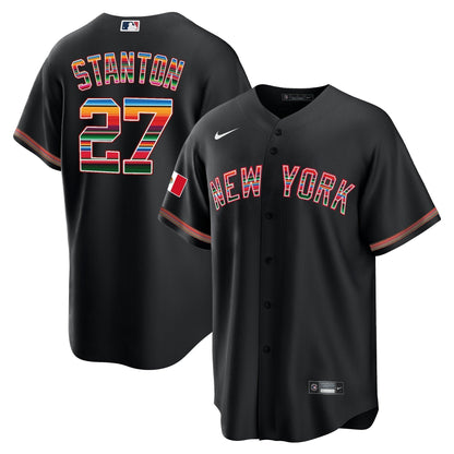Men's New York Yankees Mexico Cool Base Jersey - All Stitched