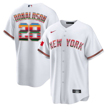 Men's New York Yankees Mexico Cool Base Jersey - All Stitched
