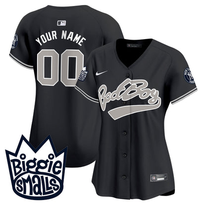New York Yankees Biggie Smalls Vapor Premier Limited Custom Jersey - All Stitched