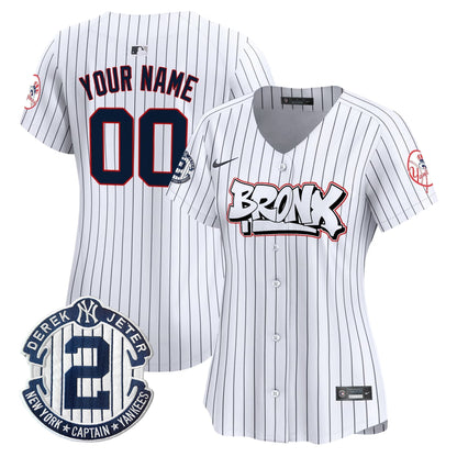New York Yankees The Bronx Graffiti Vapor Premier Limited Custom Jersey V4 - All Stitched