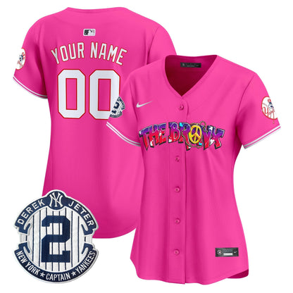 New York Yankees The Bronx Graffiti Vapor Premier Limited Custom Jersey V7 - All Stitched