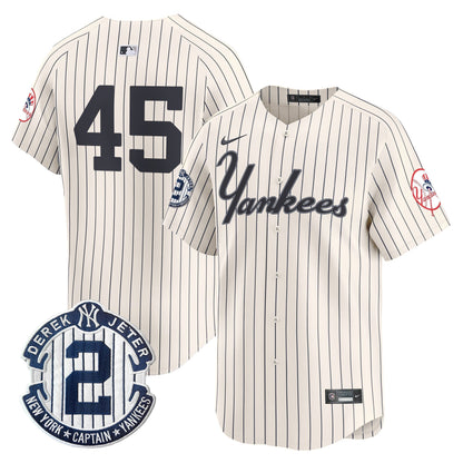 Men's Yankees Throwback Vapor Premier Limited Jersey V2 - All Stitched