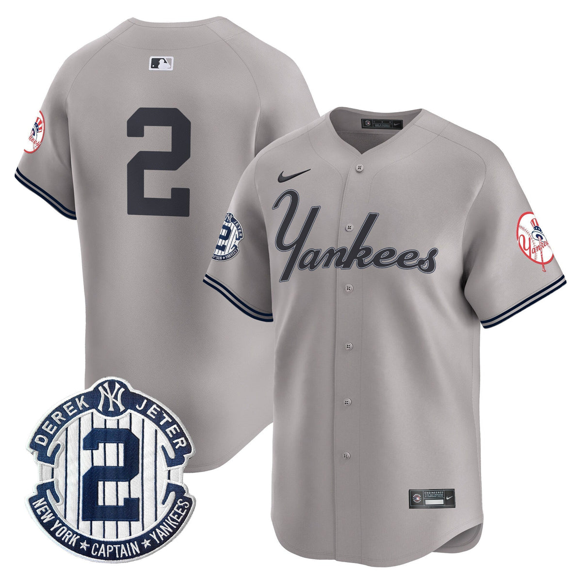 Men's Yankees Throwback Vapor Premier Limited Jersey V2 - All Stitched
