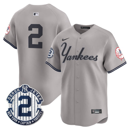Men's Yankees Throwback Vapor Premier Limited Jersey V2 - All Stitched