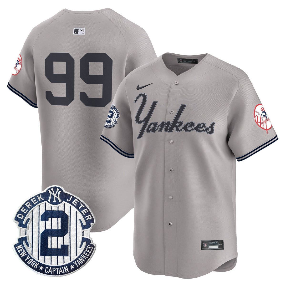 Men's Yankees Throwback Vapor Premier Limited Jersey V2 - All Stitched