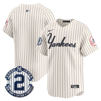 Men's Yankees Throwback Vapor Premier Limited Jersey V2 - All Stitched