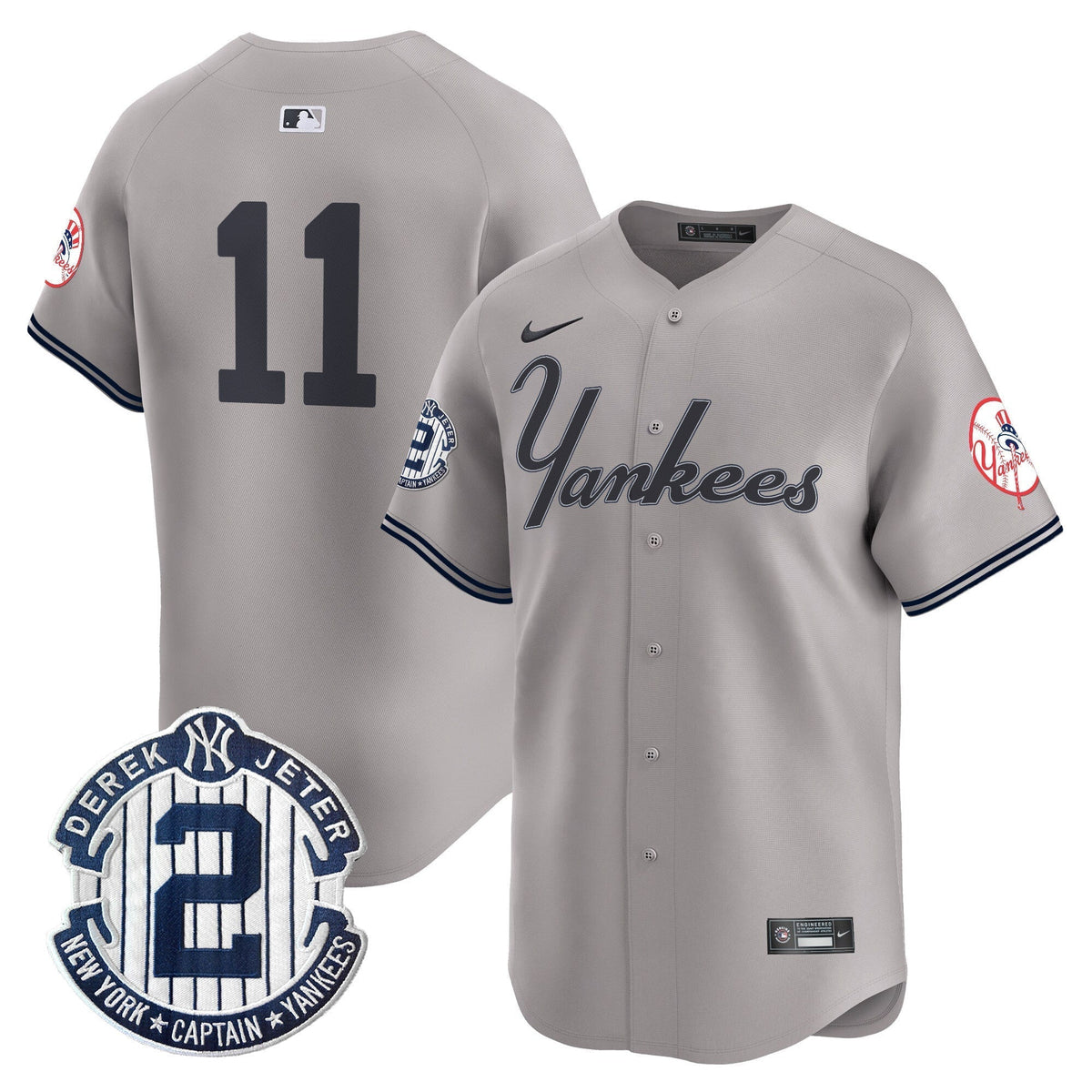 Men's Yankees Throwback Vapor Premier Limited Jersey V2 - All Stitched