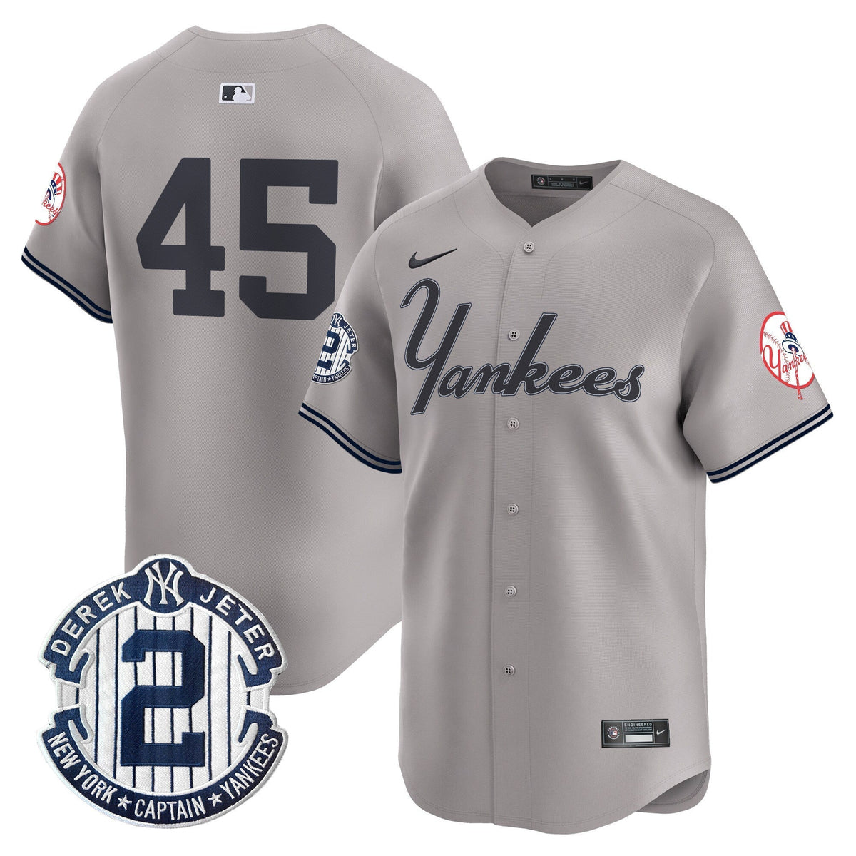 Men's Yankees Throwback Vapor Premier Limited Jersey V2 - All Stitched